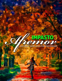Impasto 3: Afremov Photoshop Effect